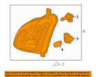 84226250 Gm Chevrolet Oem Light Right