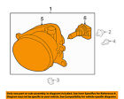 84501al01a Subaru Oem 2015 Legacy-foglight