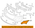 86564a5020 Hyundai Front Bumper Fog Driving Light Bezel Right
