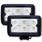 881001 Anzo Rugged Vision Led Fog Lights Rectangular Clear 810169022214