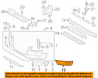 8t0807682a01c Audi Oem Quattro Front Bottom Grille Grill Right