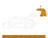 8v5807262 Audi Oem Foglight Fog Driving Light Bracket Right