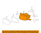 9068200856 Mercedes Oem Sprinter Fog Driving Light