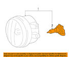 90981ad011 Toyota Oem 11-13 Highlander-foglight