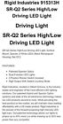 915313h Rigid Industries Driving Sm Led Light