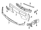 928-505-113-06 928 Porsche Genuine Cover Panel
