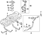 94460-4d700 Kia Genuine Oem Fuel Gauge Sending Unit