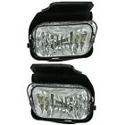 116-02395r 9606692 Aftermarket Products Set Of Clear Lens Fog Light For Chevrolet