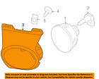 9l3z15266b Ford Oem F-150 Foglight