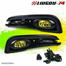 A-02hla1314ayl Bumper Driving Fog Lights Lamps With Switch Fit For Honda
