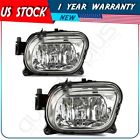 Adp12229201s Winjet Fog Lights Clear Lens Front Bumper Lamps For Mercedes