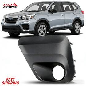Advan-autowiki 794590999737 Driver Side Fog Light Trim Cover Bezel Lamp For 2019 2020 2021 Subaru Forester