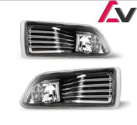 Advan Version 782560379214 Fog Lights For Scion Tc 2005-2010 Clear Lens Pair Bumper Lamps Replacement Bulbs