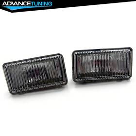 Adv-33-62c Advancetuning Front Fog Lights For 98-04 Chevrolet S10& 98-05 Blazer Clear Lens Lamps Pair