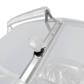 Affordable Offroad Xj112-pl For Jeep Cherokee 84-01 Windshield Frame And A-pillar Mounts 50 Inch Led Light Bar