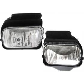 Aftermarket Products 2004-2007 1500 New Front Fog Light For Chevrolet Silverado Classic Black Plastic