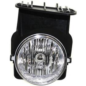 G107501 Aftermarket Replacement Clear Lens Fog Light For 2003-04 Gmc Sierra 1500 Rh Capa Plastic With Bulb