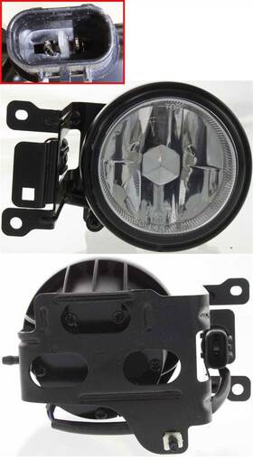 M107518 Aftermarket Replacement New Driving Fog Light Lamp Assembly Drivers Left Side