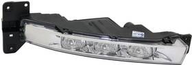 Repd107521 Aftermarket Replacement New Clear Lens Fog Light For 2015-16 Dodge Charger Rh Capa Plastic With Bulb