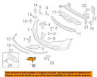 Ah6z17e810ba Ford Lincoln Oem Mkz Front Cover Insert Right