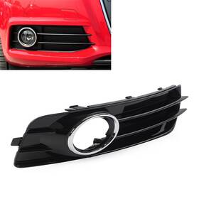 Air Rocket 336854156465 Front Bumper Fog Light Grille Cover With Chrome Ring For Audi A3 8p 09-12
