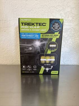 Alpena 71071 Trektec Driving And Accent Led Light Pod Xl-4p 12v-24v Model - 1 Pk