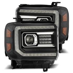 880615 Alpharex Projector Headlights Black