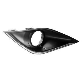 Mi1038122 Alzare For Mitsubishi Outlander 16-18 Front Driver Side Fog Light Bezel Standard Line