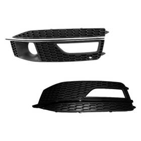 Vs-10693-au1038126 Alzare For Audi S4 13-16 Fog Light Bezel Set Front Driver And Passenger Side