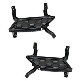 Vs-10693-hy1038154 Alzare For Hyundai Santa Fe 19-20 Fog Light Cover Set Front Driver And Passenger Side