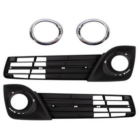 Am-1107918167 Am Autoparts Fog Light Bezel Set Driver And Passenger Side Fits 2012-2014 Toyota Camry