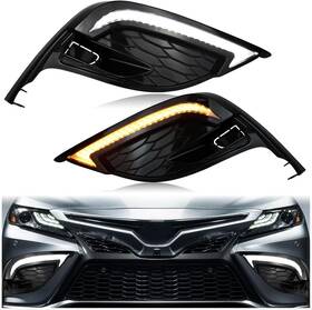 Ozi-mb-006 Am Led Daytime Running Light Fog Lamp Turn Signal For Toyota Camry Se Xse 2021-2024
