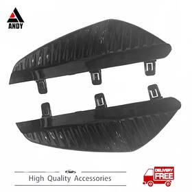 Sfoeflc379 Andy 2x For Nissan Sentra 2024 - 2025 Front Bumper Fog Light Cover Side Grille Bezel
