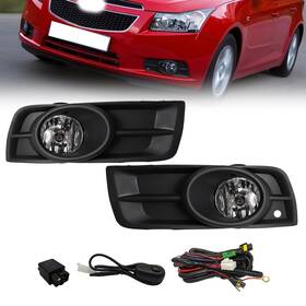 Aniya-cv-045 Aniyafdcx Fog Lights Assembly Compatible With 2010 2011 2012 2013 Clear Lens