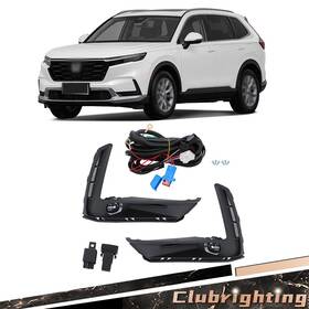 Cb5938368 Antoc Tool For Honda Cr-v 2023 2024 Fog Lights Lamp With Black Bezel Kits Led Right&left Side