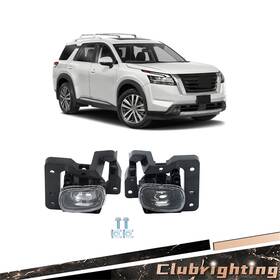 Cb5966314 Antoc Tool For Nissan Pathfinder 2023 2024 Led Fog Lights Front Lamps With Wiring Kit Lh Rh