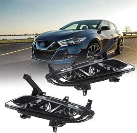 Qda-975845-404851-1ant Antuko 1 Pair Fog Light Assembly Driver And Passenger Side Replacement For 2016-19 Maxima
