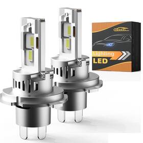 V1-h4-a0524 Aoukkl H4 Fog Light Bulbs Super Bright 6500k Cool 700% Brighter Than Halogen -m