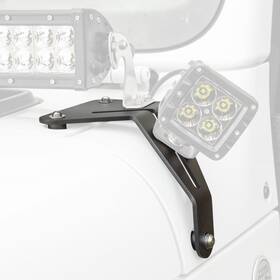 1110313 Aries For Jeep Gladiator 20-24 Windshield Frame Mounts 2 Inch Square Led Lights