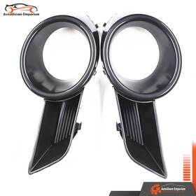 Armorlight-688 Ar800320ht Pair Lh Rh Front Bumper Fog Light Grille Cover For Toyota Highlander 2008-2010