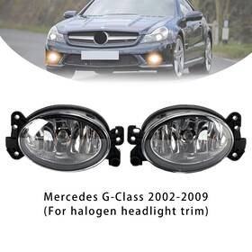 A1698201656 Artudatech A1698201556 Pair Front Fog Light Lamps With Bulbs Fit For Mercedes Benz W204 W211 W164 C219