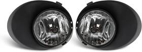 984721 Aspaton 2pcs Bumper Fog Lights Assembly Compatible With 2007-2013 Tundra Black