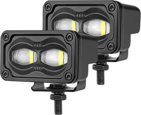 404211 Auto Power Plus Sae Led Fog Light Dot Approved Driving Pods 3 Inch White Lights