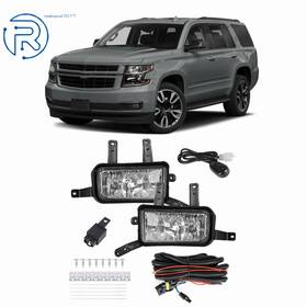 427014 Auto-summer Fog Light Assy Front Left&right Side Fit For Chevy Tahoe Suburban 2015-2018-2020
