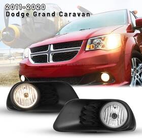 30-0426-09 Autofree Fog Lights For 2011-2020 Dodge Grand Caravan Lh Rh Bumper Lamps With Wiring Kit