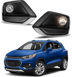 30-0622-09 Autofree Fog Lights For Chevy Trax 2017-2022 Driving Lamps Set With Wiring And Switch