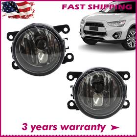 Mi2592121 Automober W/bulbs For Mitsubishi Outlander Sport Asx Rvr Fog Lamp Driving Light Pair