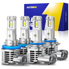 Dxkzbf9005h11ddzhitjgdg Autoone Upgraded H11 9005 Led Bulbs Combo 50000lm 600% Brighter Hb3/9005 And