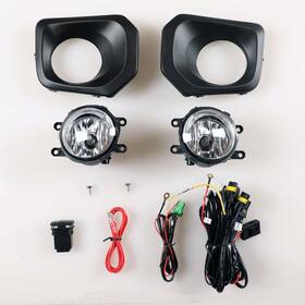 30-0448-09 Autowiki For 16-23 Toyota Tacoma Sr Sr5 Fog Lights Driving Bumper Lamps Wiring Kit Bulbs