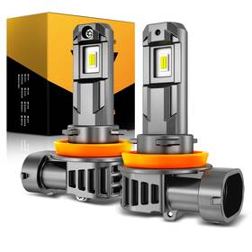 Ken-830 Auxbeam Led Fog Light Bulbs H8 H11 Bulb White 6500k High Power 60w 1